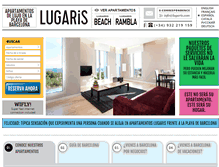 Tablet Screenshot of lugaris.com